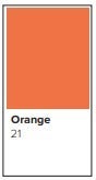 Färgat kopieringspapper Rey Adagio A4 160g 250/fp Orange