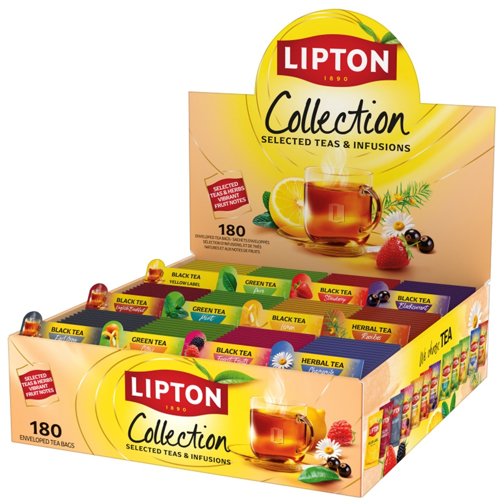 Te Lipton Classic Display 180-pack