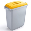 Tunna Durabin 60 liter grå