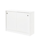 Förvaringsskåp skjutdörr 925 x 1200 mm  vit Lanab