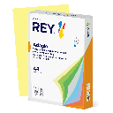 Färgat kopieringspapper Rey Adagio A4 80g 500/fp Canary