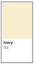 Färgat kopieringspapper Rey Adagio A4 80g 500/fp Ivory