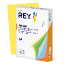 Färgat kopieringspapper Rey Adagio A4 80g 500/fp Citrus