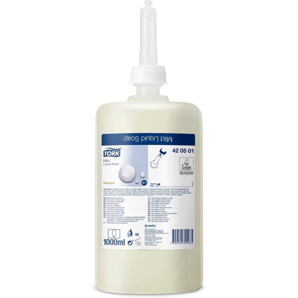 Tvål Mild Tork S1 1 liter