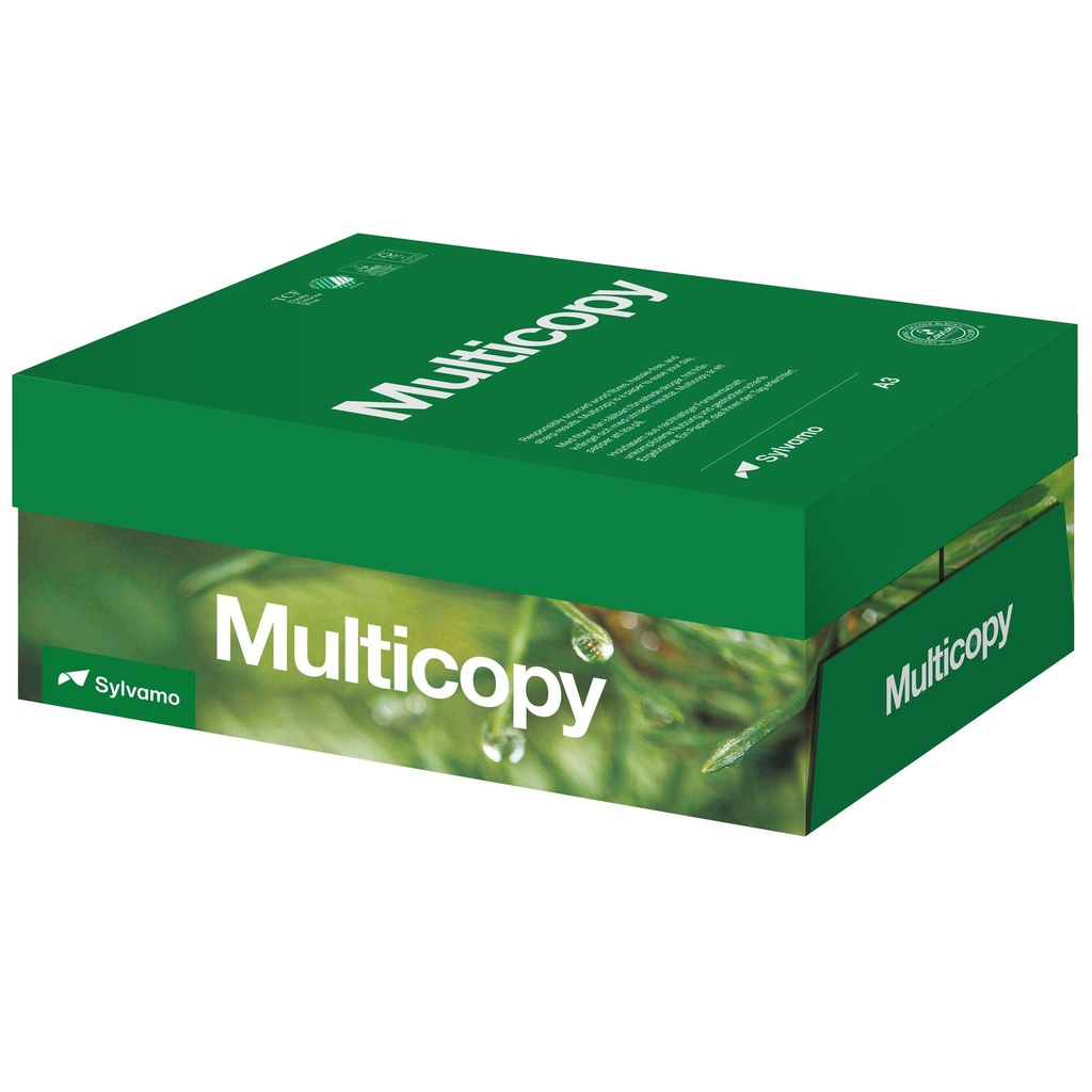 Kopieringspapper Multicopy A3 80g 500/pkt