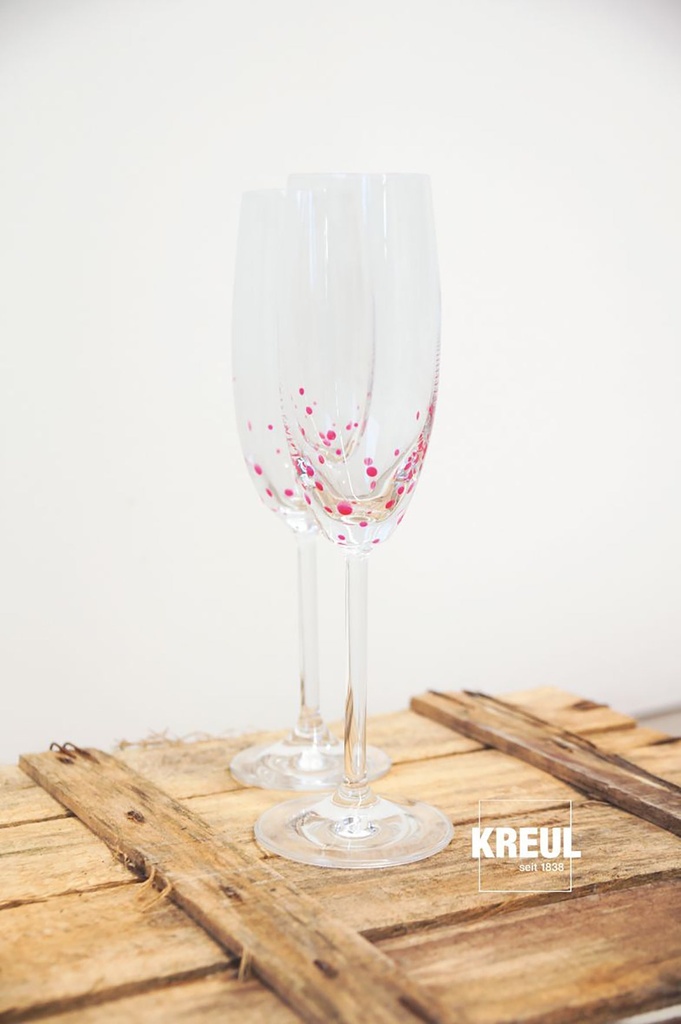 Glas & porslinsfärg transparenta 6/fp