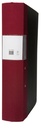 Träryggspärm A4 60 mm vinröd