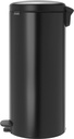 Pedalhink NewIcon Mattsvart 30 liter Brabantia