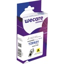 Märkband Wecare TZe svart/gul 12 mm 8 Meter