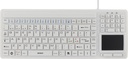 Tangentbord IP68 touchpad Vit Deltaco