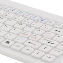 Tangentbord IP68 touchpad Vit Deltaco