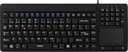 Tangentbord IP68 touchpad Svart Deltaco