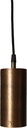 Fönsterlampa Ample Gold 15 cm