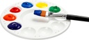 Akrylfärg Pigment 500ml röd