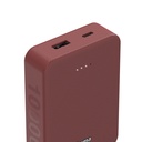 Powerbank 10000mAh USB-C+A Röd
