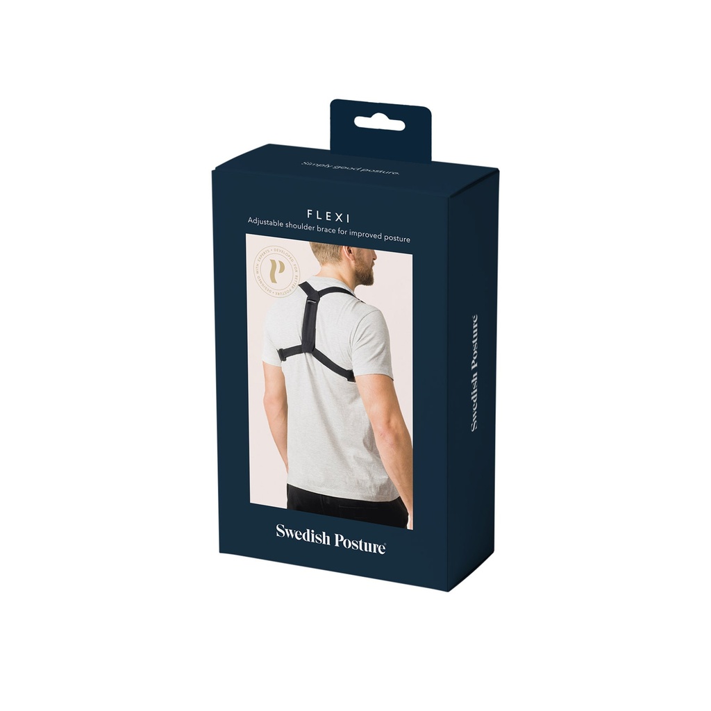 Hållningsband Flexi One-Size Svart Swedish Posture