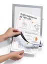 Duraframe Magnetic Top A3 silver 5 st/fp