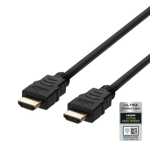 HDMI-kabel Ultra High Speed 3 m svart