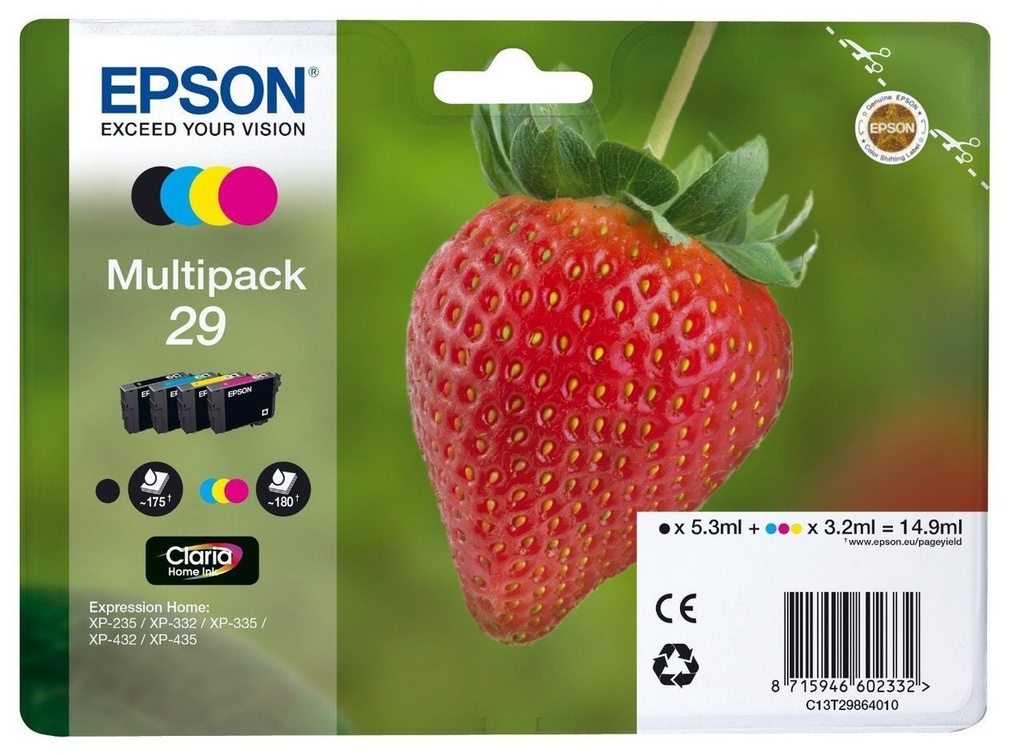 Bläckpatron Epson 29 Multipack