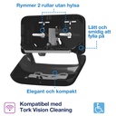 Dispenser T7 OptiServe® Coreless Twin Svart