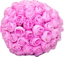 Silkespapper 50x70cm rosa 25/fp