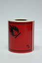 Farligt gods-etiketter 2.1 Flammable Gas 250 st/rulle