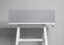 Bordsskärm Edge 1400 x 400 mm grå