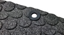 Ståmatta StandUp Circle 770x530 mm Grey