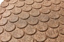 Ståmatta StandUp Circle Camel 770x530 mm