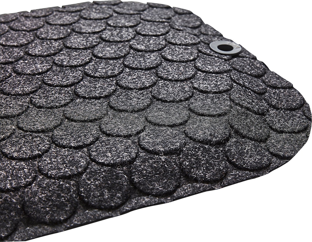 Ståmatta StandUp Circle 770x530 mm Black