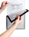 Inforam Duraframe Magnetic A4 silver 5 st/fp