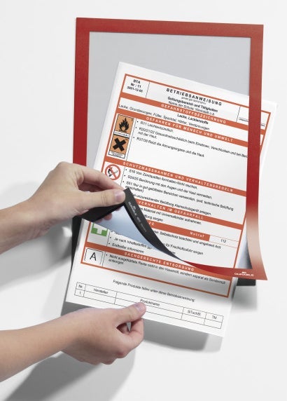 Inforam Duraframe A4 röd