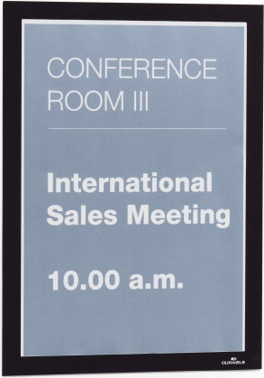Inforam Duraframe A4 svart