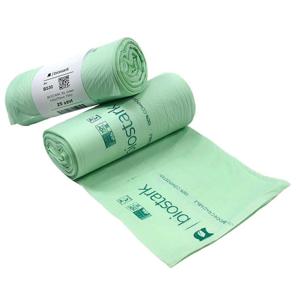 Soppåse Bio 30 liter 15 my 25-pack