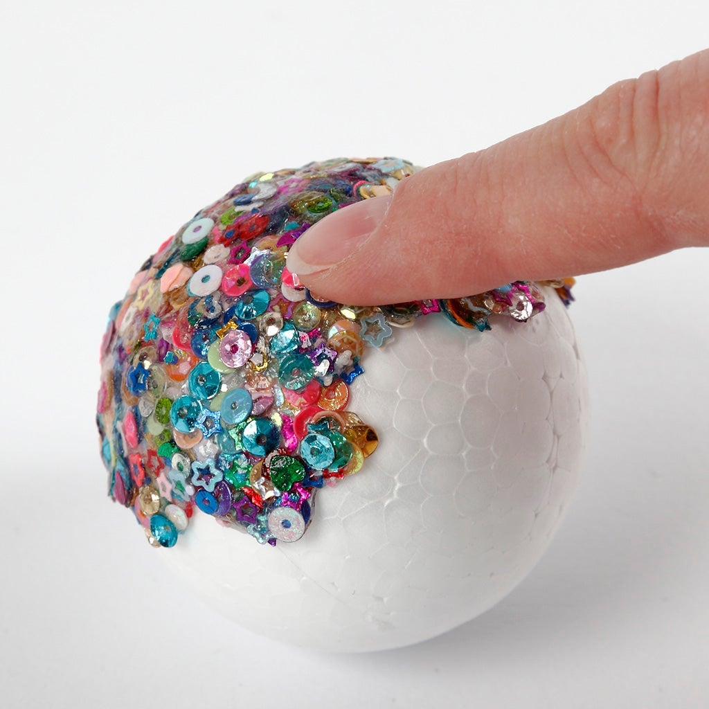 Flirtkulor 60 mm vit 5 st/fp