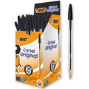 Kulspetspenna Bic Cristal Medium svart 50 st/fp