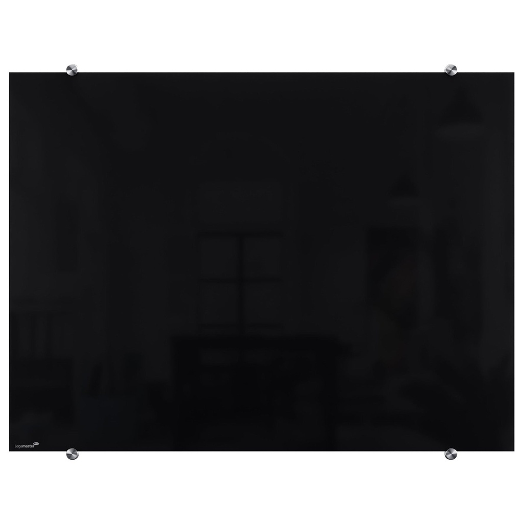 Glastavla 900 x 1200 mm svart