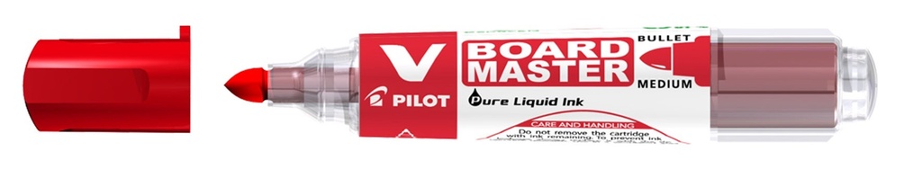 Whiteboard-penna Pilot V Board röd