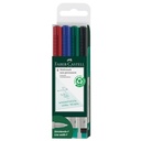 Penna Faber-Castell Fine vattenbaserad 4/set