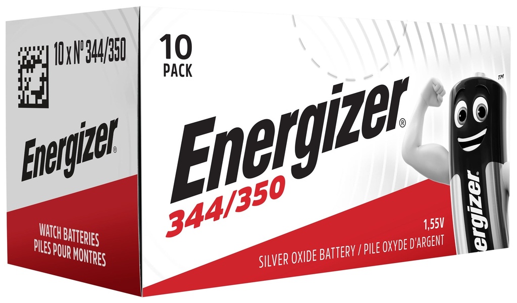 Energizer Klockbatteri Silveroxid 344/350 1-pack