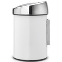 Avfallshink Touch Bin 3 liter vit