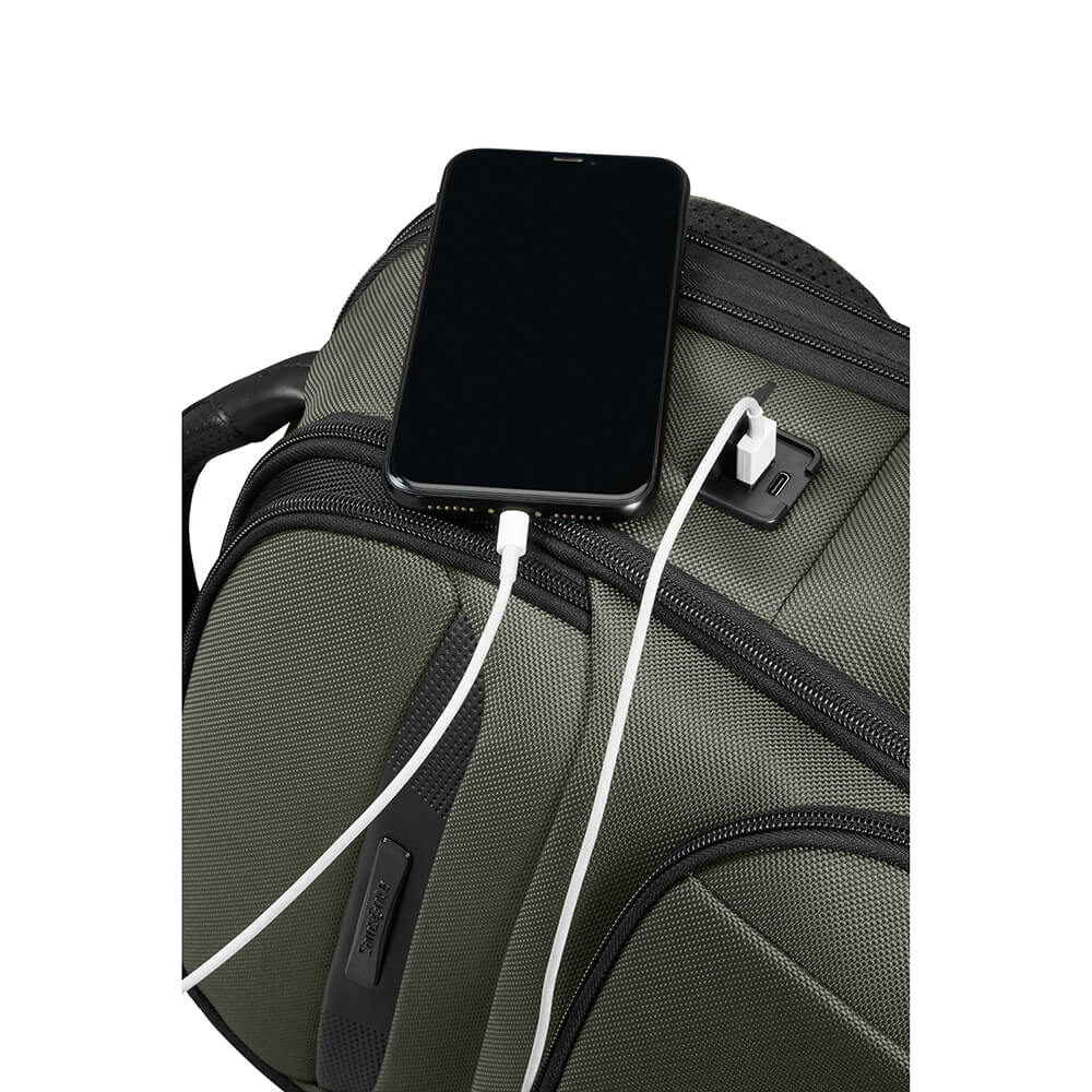 Ryggsäck PRO DLX6 15,6" Expanderbar Grön