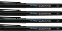Märkpenna Niceday medium permanent 4-set