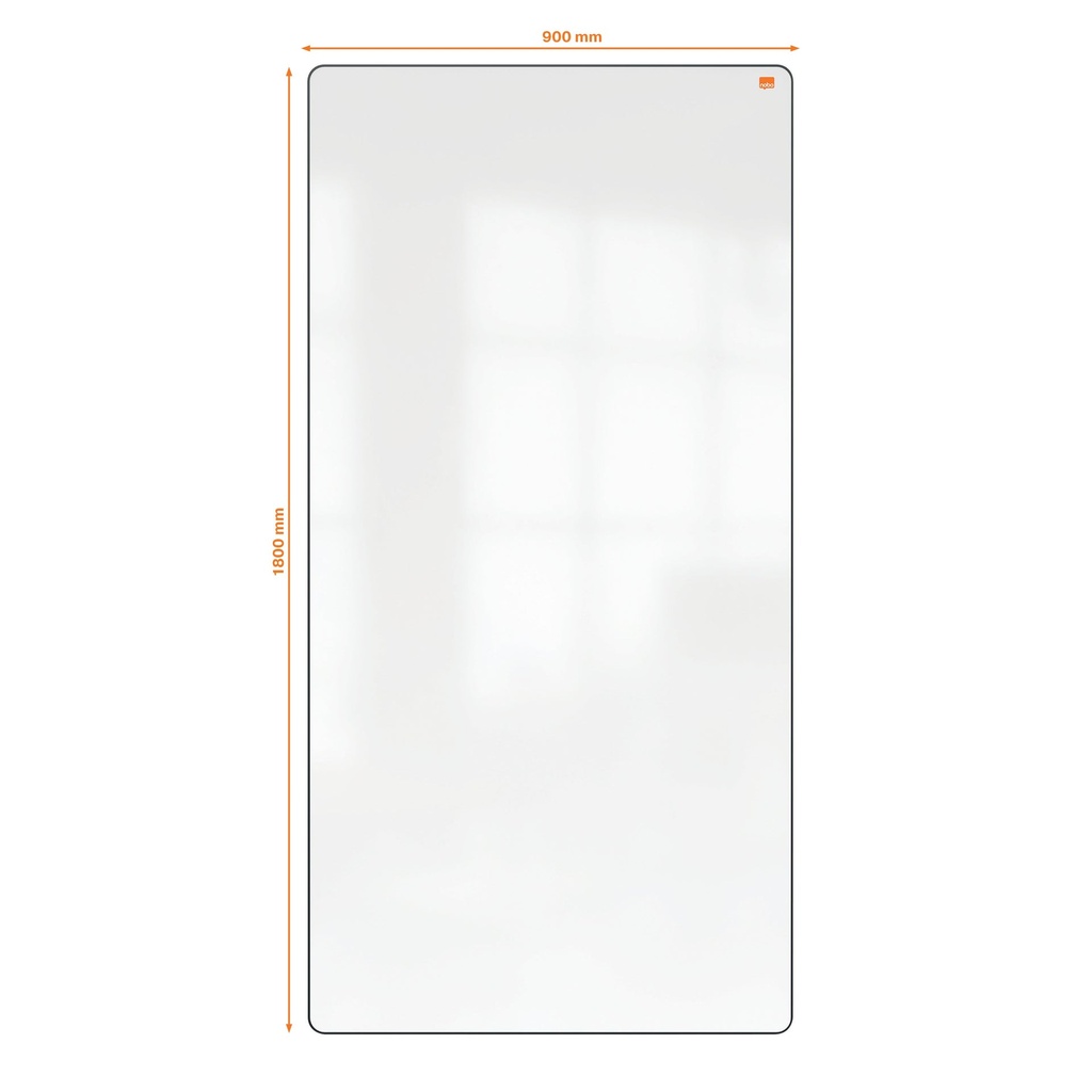 Mobil Whiteboard Move & Meet Svart