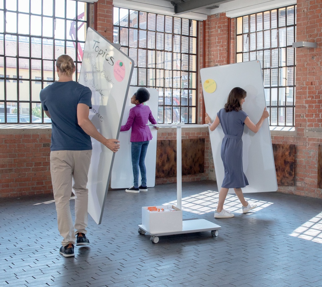 Mobil Whiteboard Move & Meet orange