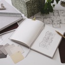 Anteckningsbok Paperstyle A5 Olinjerad Natur