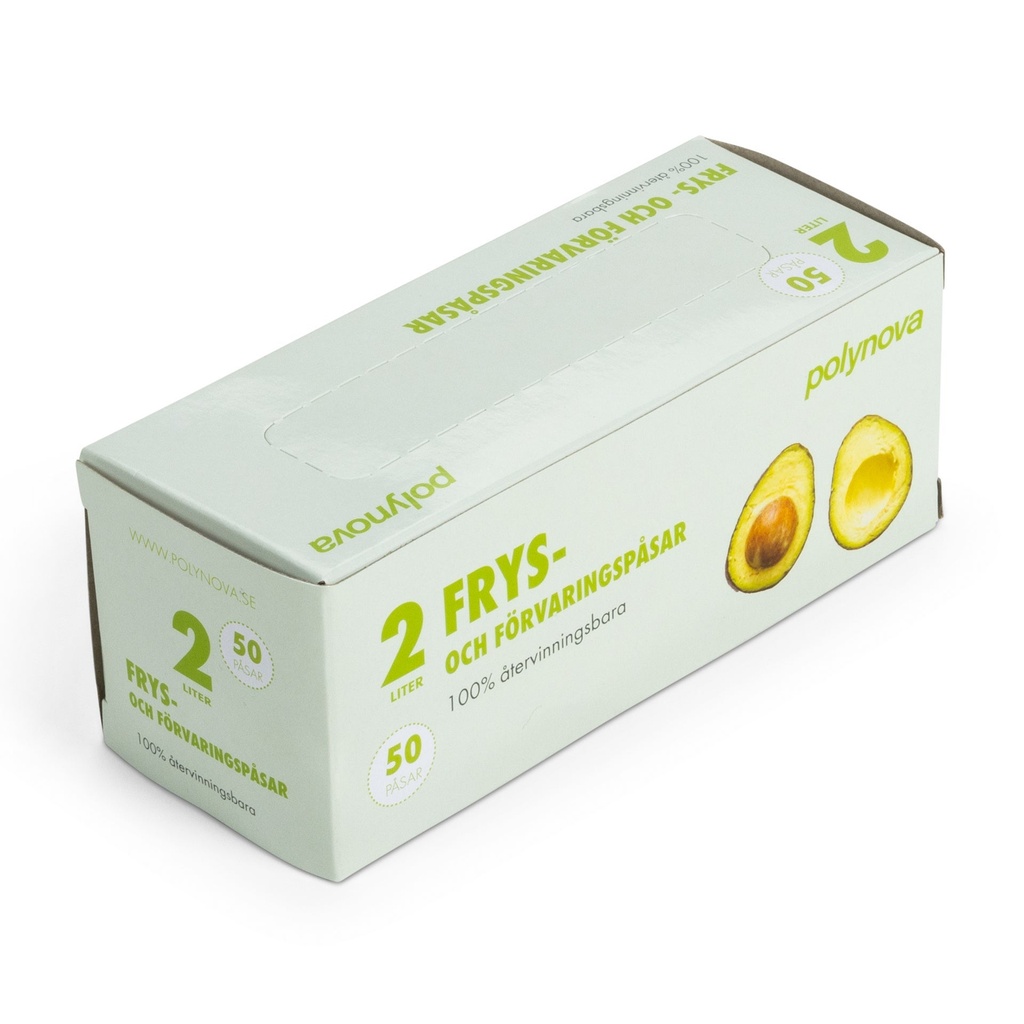 Fryspåsar 2 liter LLD 22 my 50-pack