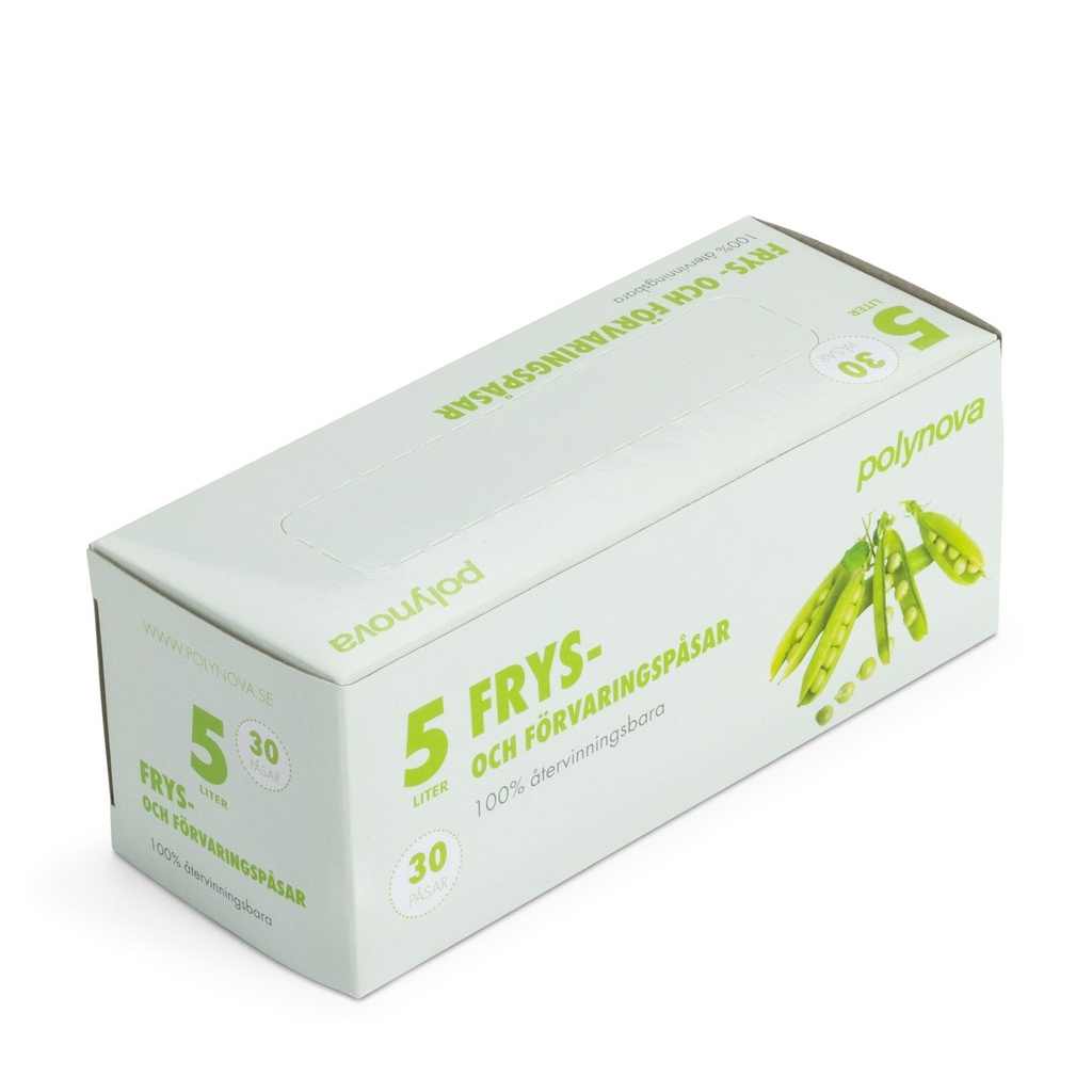 Fryspåsar 5 liter LLD 22 my 30-pack