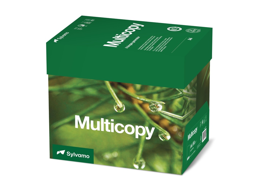 Kopieringspapper Multicopy A4 80g 500/pkt