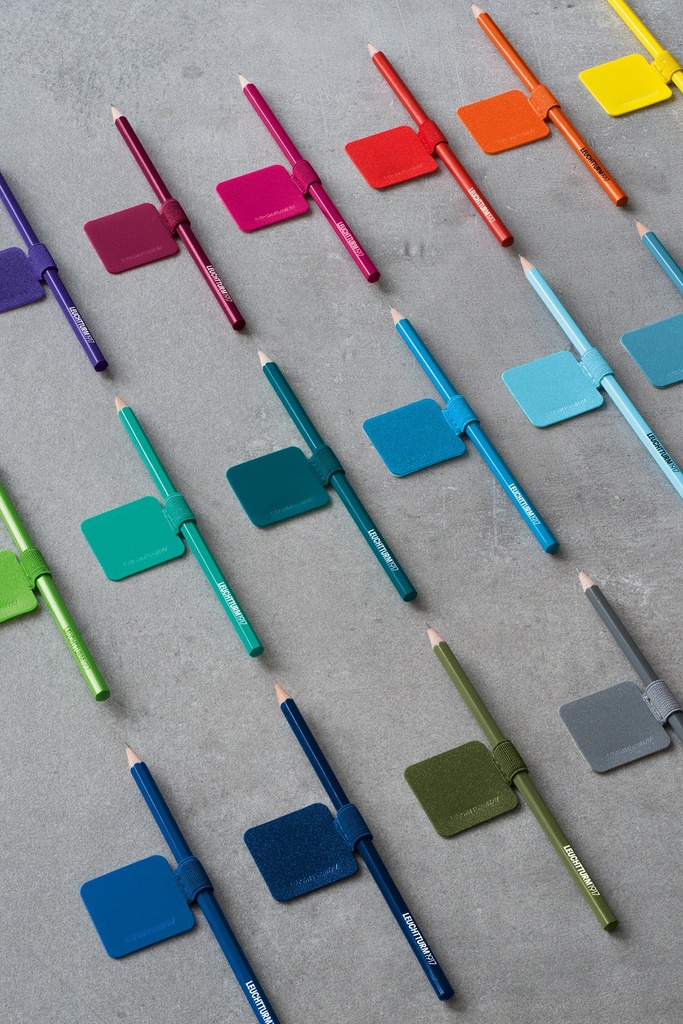 Pennhållare Pen loop stone blue